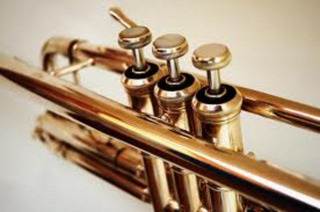 The trumpet gets different valves