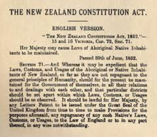 New Zealand: Election Act 1852
