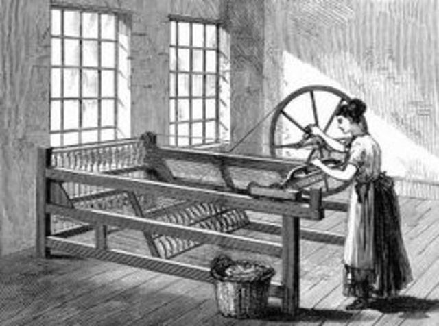 Invention of the Spinning Jenny