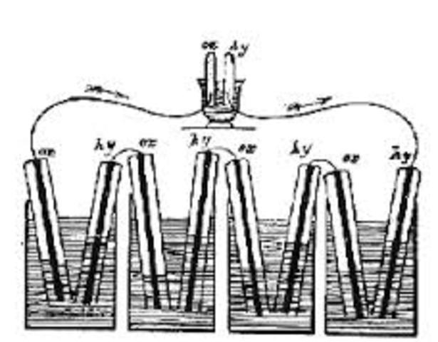 Primera célula de combustible