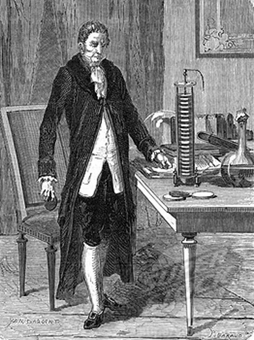 Invention of a battery