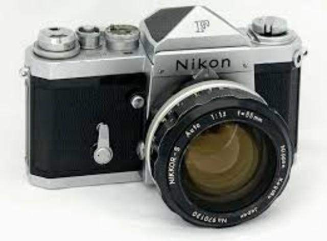 Nikon F introduced.