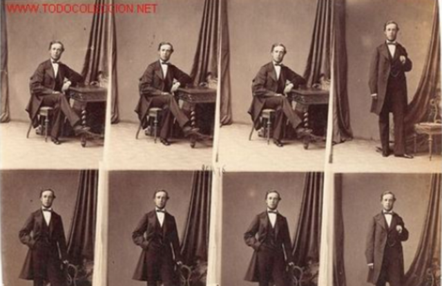 Disdéri. First professional portraits.