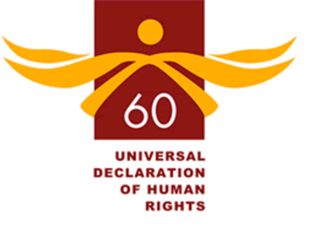 Signs Declaration of Human Rights