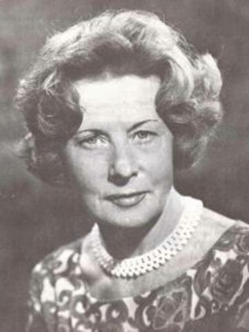 Barbara Castle is appointed Minister of Transport, becoming the firstfemale minister of state.