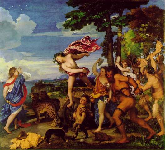 Meeting of Bacchus and Ariadne- Venetian