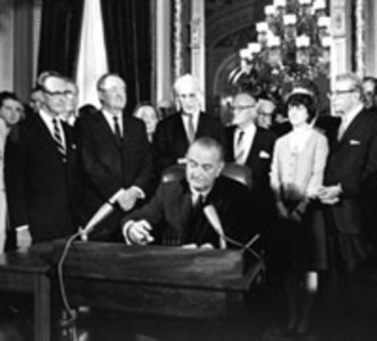 Signing of the act