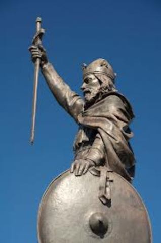 Kings Alfred defeats Vikings