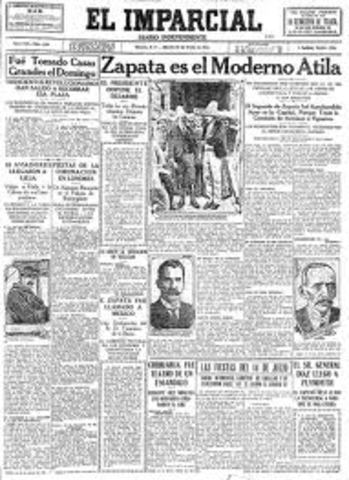 Naciemiento de "El Impacial"