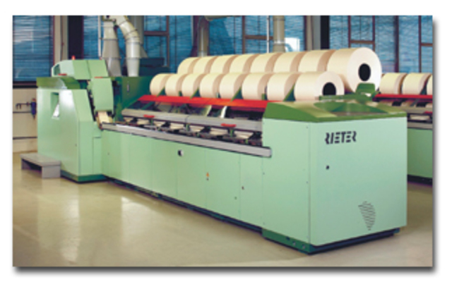 Máquina para hilar automatizada