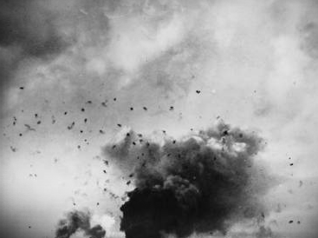 8:54 AM; Second wave of Japanese planes attack