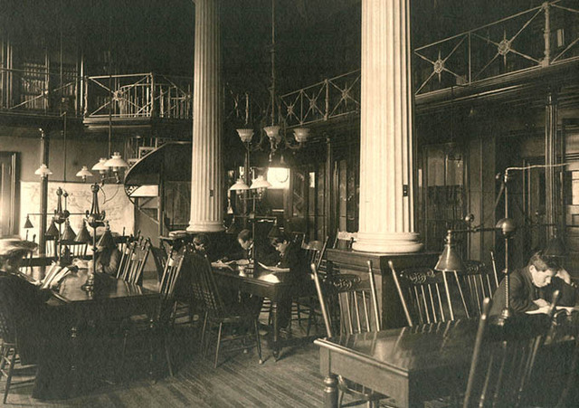 Public Libraries and Reading Rooms Established and Expanded