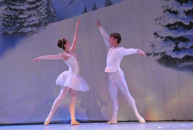 I perform Snow Queen in The Nutcracker