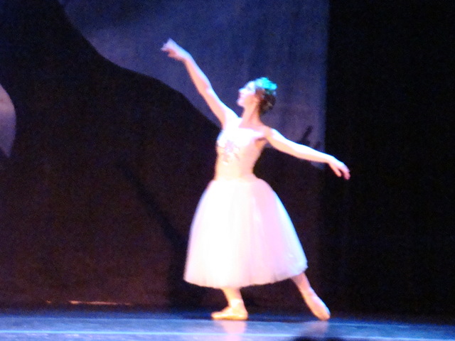 I perform Myrtha in Giselle