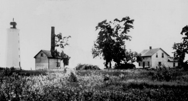 The First Lighthouse on the Great Lakes
