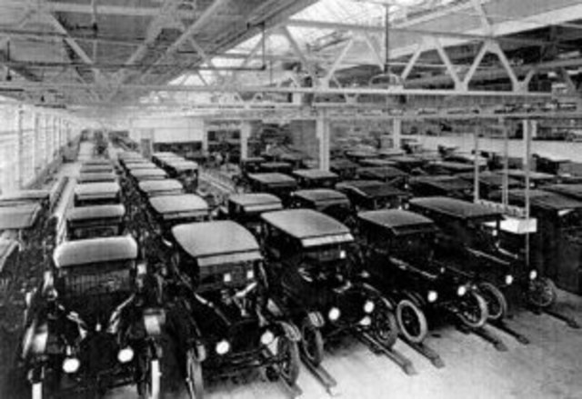 Mass production eg vehicles