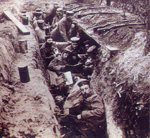 Desenvolupament Guerra de Trinxeres - 1915 al 1917