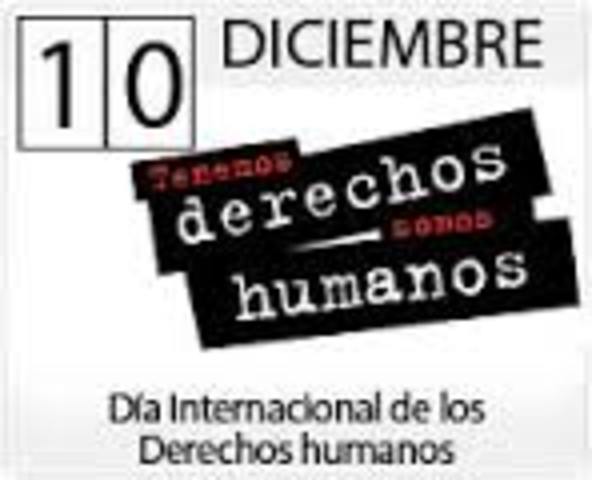 DÍA INTERNACIONAL DE LOS DERECHOS HUMANOS