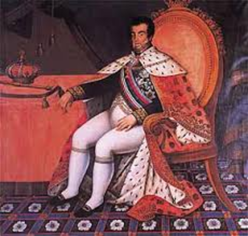 D. João VI jura a Constituição.