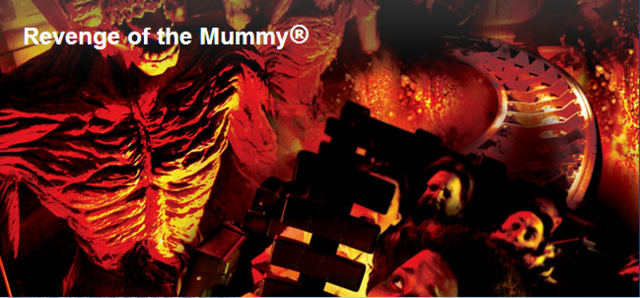 The Revenge of the Mummy @ Univesal Studios