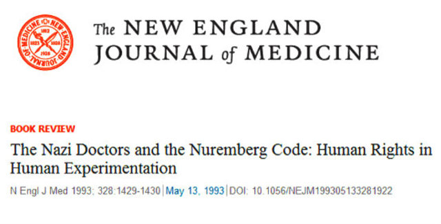 Nuremberg code is released