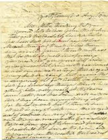 January 28, 1862 John Follett from Fort Hovey to Parents