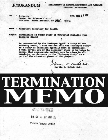 The Tuskegee trial officially ends