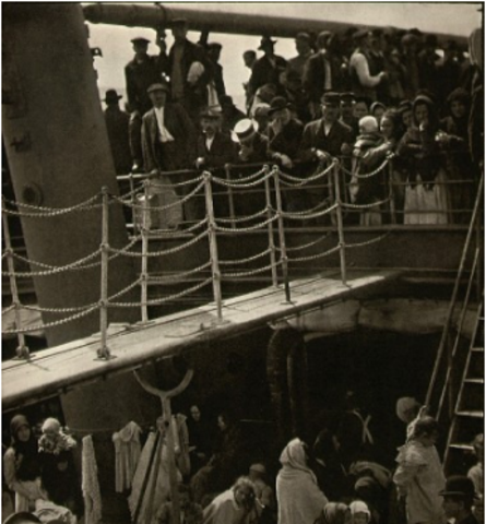 Alfred Stieglitz. Social criticism.