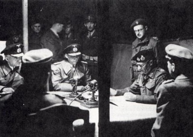 Belgium surrenders to Germany