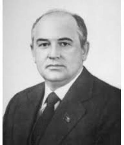 Mikhail Gorbachev power in USSR