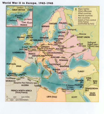 France and Great Britain declare war on Germany