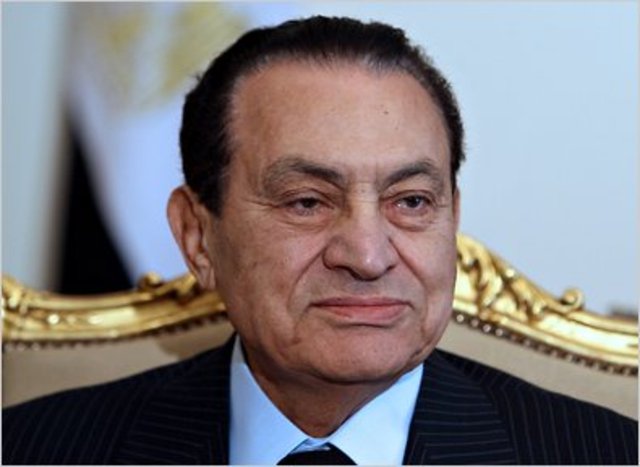Hosni Mubarak Steps down from office