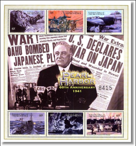 1:00 PM - War Declared on Japan