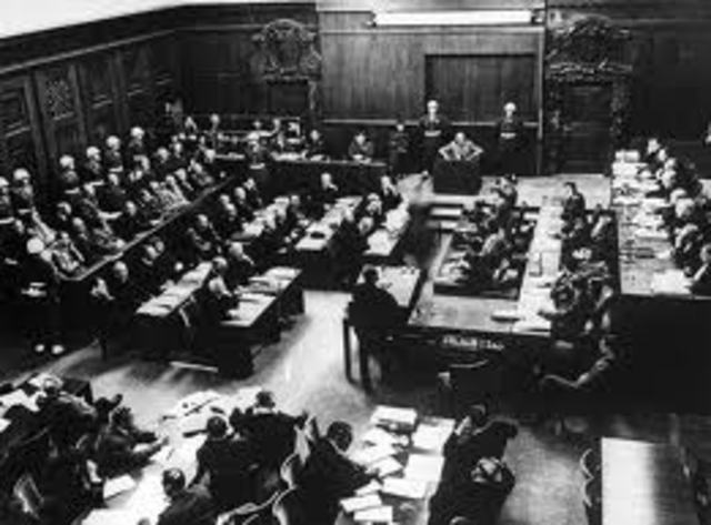 Nuremberg trials are held pg 480