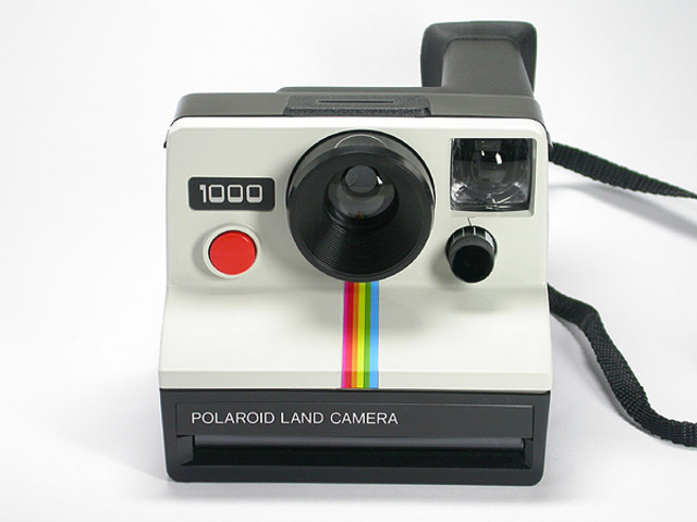 Apparition de Polaroid camera
