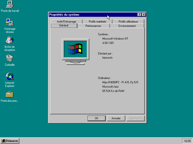Windows NT 3.5