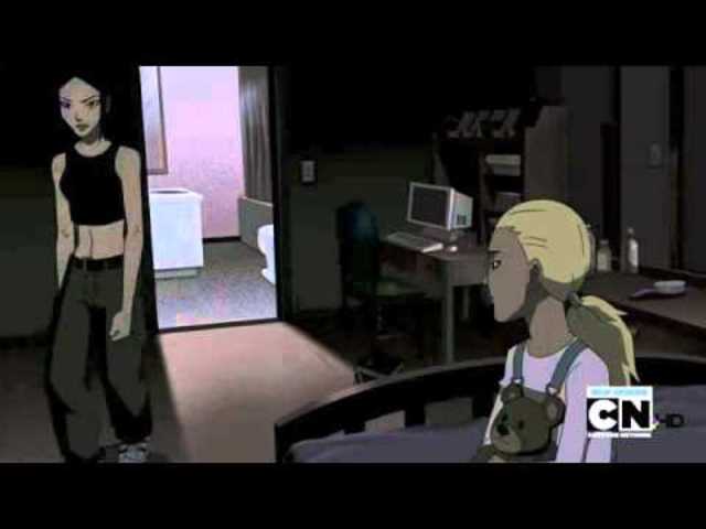 Older sister leaves Artemis with abusive father.