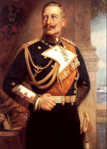 kaiser wilhelm II steps down