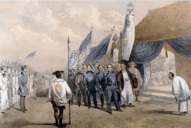 Commodore Matthew Perry in Japan