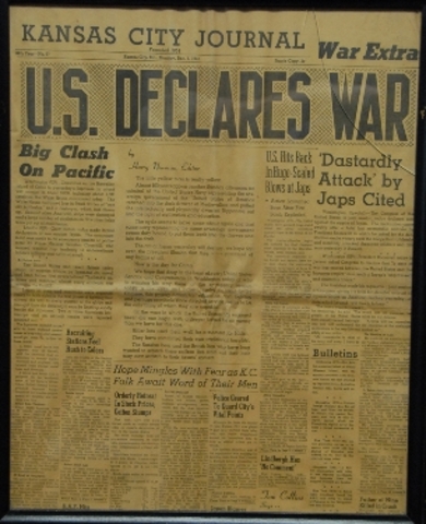 U.S. declaration of war