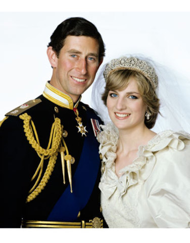 Princess Diana get married