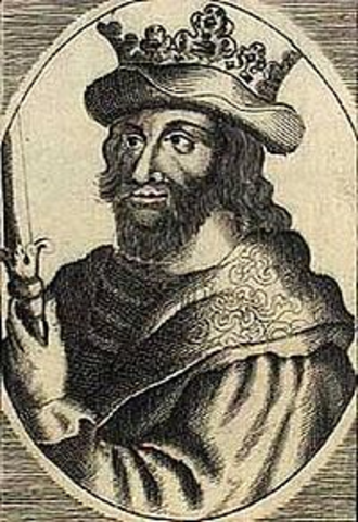 King Sweyn of Denmark invades England