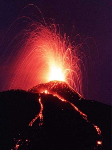 Estado de la Tierra en sus comomienzos.