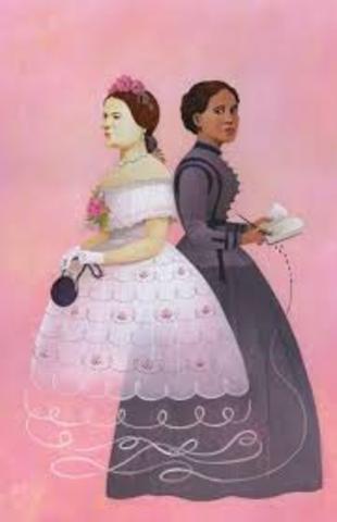 Elizabeth Makes First Dress For Mrs. Lincoln