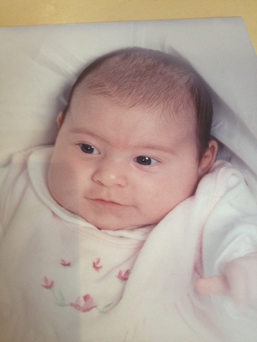 Nasceu o meu primeiro dente