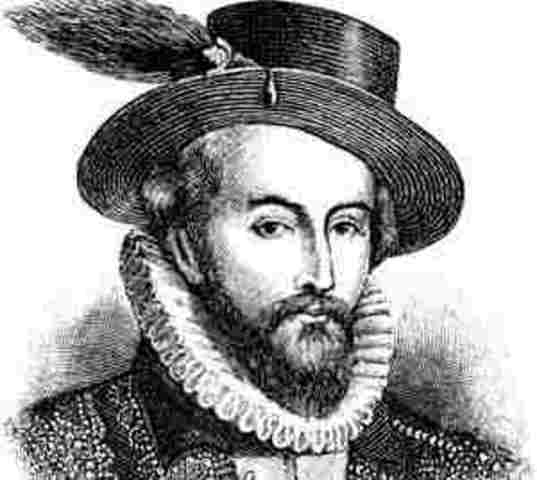 Walter Raleigh landed on Roanoke island