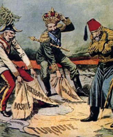 El desplaçament de la guerra als Balcans.