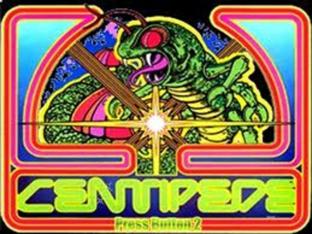 Centipede: In this game you go around the area collecting mor parts of your centipede