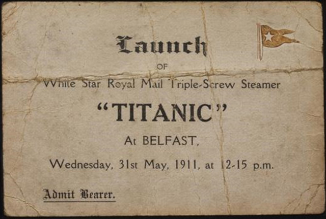 The Titanic is Launched