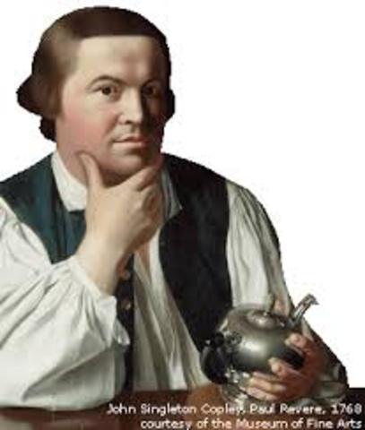 Paul Revere Born